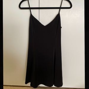Urban outfitter black open back mini dress